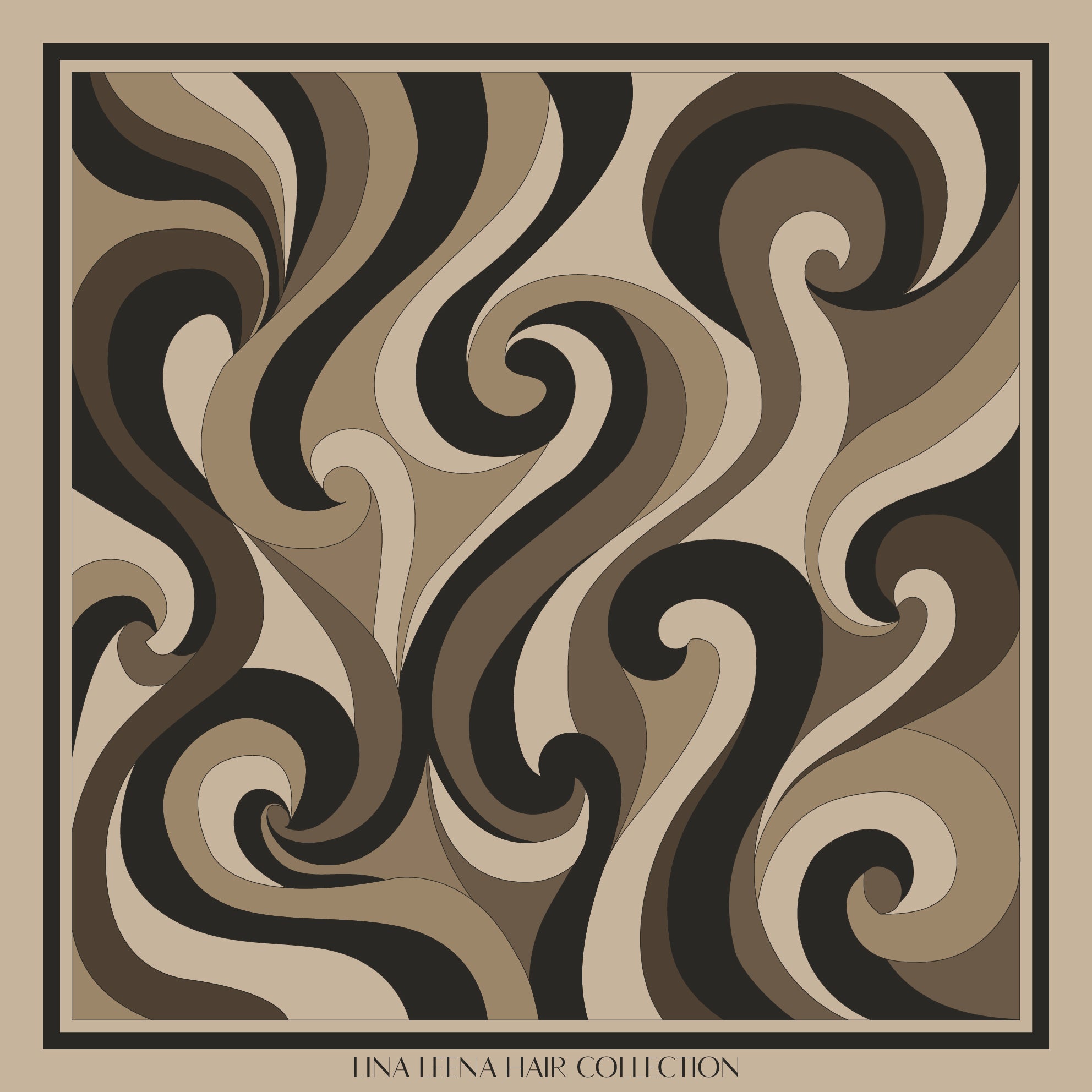 Lina Leena Winter 26' - Silk Scarf